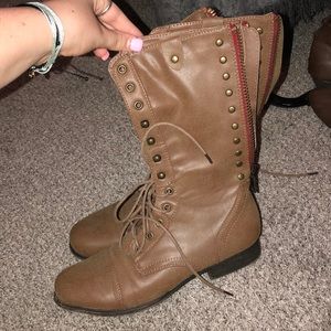 steve madden brown boots